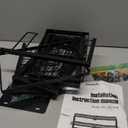 Heavy Duty Metal Power Tool Organizer Drill Holder Wall Mount Utility Racks Rail