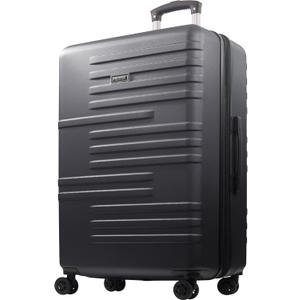 American Dreamliner 30 Inch Rolling Luggage, Hardshell Suitcase with Spinner Wheels, Black 