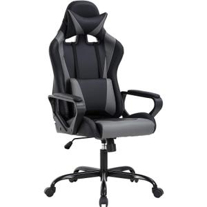 PC Gaming Chair Ergonomic Office Chair Cheap Desk Chair Executive Task Computer Chair Back Support Modern Executive Adjustable Arms Rolling Swivel Chair for Women, Men PC Gaming Chair Ergonomic Office Chair Cheap Desk Chair Executive Task Computer Chair Back Support Modern Executive Adjustable Arms Rolling Swivel Chair for Women, Men