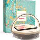 EZVALO Gifts for Women, 4-in-1 Bluetooth Speaker, Bedside Lamp with Wireless Charger, Dimmable Night Light and Phone Holder, Birthday Gifts for Teens, Families and Friends (White)