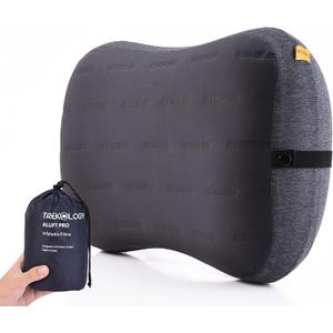 TREKOLOGY Backpacking Pillow Inflatable Pillow for Camping Inflatable Camp Pillow Blow Up Air Pillows for Sleeping Hiking Pillow - ALUFT Pro