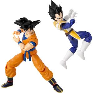 Dragon Stars Series - Dragon Ball Kai - Vegeta vs Goku Battle Pack Action Figure Set