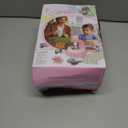 Fabric Flower Bouquets Toys,Arts & Crafts for 4 5 6 7 9 Year Toddler Girl, DIY Craft Kits Toys for Kids - Flowers Market Toy, Build Your Flower Bouquet, , Educational Activity Preschool B-Day Gift (red)