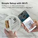 Kidde Smart Smoke and Carbon Monoxide Detector, Ring App Enabled for Real-Time Notifications, Wire-Free Interconnectivity, AA Battery Powered,  Manufacture date: 2026 Jan 30