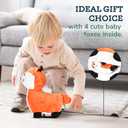 Stuffed Fox Baby - Cute Plush - Huggable Mommy Fox and 4 Adorable Baby Foxes - Multicolored Stuffed Animal for Babies - Perfect as Pillow and Play Companion-Adorable Foxy Family