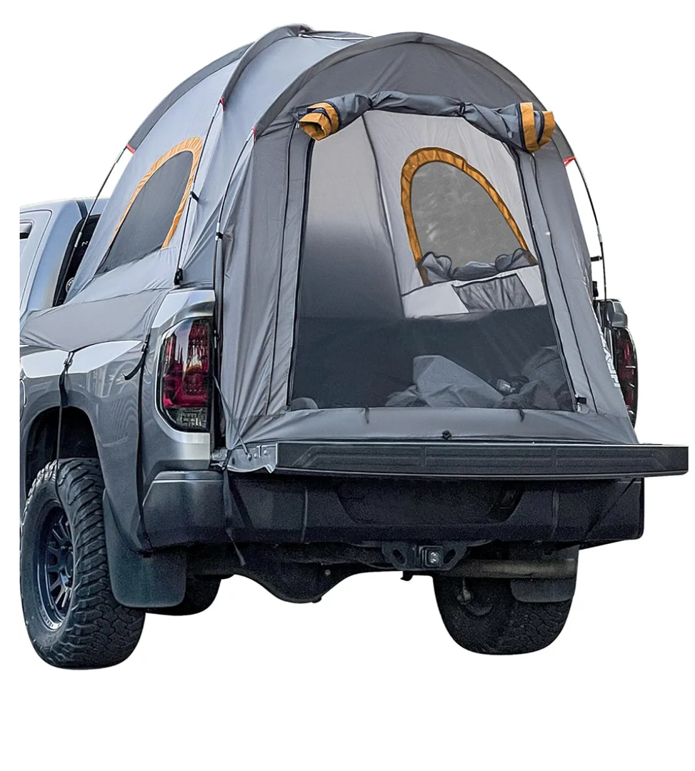 HEYTRIP Truck Bed Tent 6.0ft-6.3ft Waterproof Pickup Truck Tent Double Layer 2 Person Truck Tent Camper for Camping Fishing