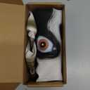 CreepyParty Cow Mask - Animal Halloween Costume for Parties, Cosplay, Photo Booth Props, and Pranks - Funny Gag Gift for Adults