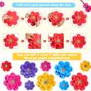 Mooliwe 10 Set 20" and 10'' Giant Mexican Paper Flowers Decorations for Wall Jumbo DIY Fiesta Bulletin Board Extra Large 3D Paper Flowers Backdrop for Decoration Mexican Holiday Party