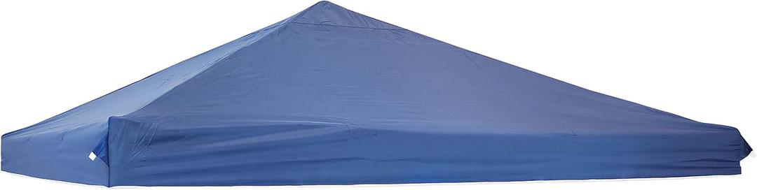 Sunnydaze 12x12 Canopy Replacement Top - Replacement Canopy Cover Only - Heavy-Duty PU-Coated 150D Oxford Fabric - Blue