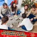 ArtCreativity Christmas Bingo Game - 30 Players Kids Christmas Bingo - Holiday 30 Player Cards for Family Game Night - Christmas Games for Classroom