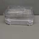 Delamu 2-Tier Multi-Purpose Bathroom Under Sink Organizers and Storage, Stackable Kitchen Pantry Organization, Pull Out Medicine Cabinet Organizer with Movable Dividers, White, 2 Pack