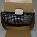 Ycosy Plaid Quilt Set Queen Size Lightweight Bedspread Set Grey Brown White Patchwork Quilts Reversible Coverlet with 2 Pillow Shams Soft Microfibers for All Season