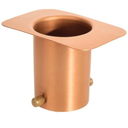 Monarch Rain Chains Pure Copper Gutter Adapter for Rain Chain Installation