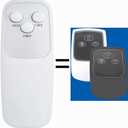 AWO Replacement Remote Control for Lasko 2033654B 2033654 A20561 A20700 1843 1844 2546 3540 3542 S18625 S18924 1646 1850 1854 1880 1885 2740 2744 3440 Cyclone Pedestal Upright Fan