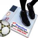 Basketball Sticky Mat Traction Board with Shoe Scuff Pad - 30 Sheets, No Slip White Court Grip Mat for Wood Surfaces - Enhances Shoe Traction and Game Performance - 19" x 21"