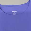 Colorfulkoala Women's High Neck Tank Tops Body Contour Sleeveless Crop Double Lined Yoga Shirts (X-Large, Lavender Blue)