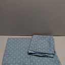 MIULEE Pack of 2 Decorative Burlap Linen Throw Pillow Covers Modern Farmhouse Vintage Pillowcase Rustic Woven Textured Cushion Cover for Sofa Couch Bed 18x18 Inch Azure