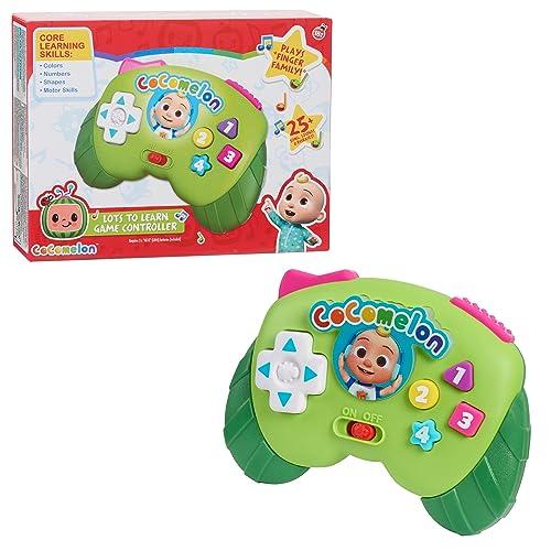 CoComelon Lots to Learn Game Controller, Preschool Learning and Education, Kids Toys for Ages 18 Month by Just Play