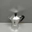 Bialetti Moka Express Iconic Italian Stovetop Espresso Maker (Natural Silver, 6 Cups)