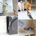 32" Grabber Reacher Tool, 2-Pack Foldable Reacher Grabber Pickup Tool with 360 Rotating Jaw & Magnet, Trash Picker Upper Grabber, Lightweight Grabbers for Seniors Heavy Duty