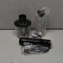 Bonsenkitchen Immersion Blender Handheld with Food Processor, 20 Speeds Hand Blender with Turbo Mode, Stainless Steel Blade, Egg Whisk, Beaker & Chopper Bowl, Hand Mixer for Smoothie, Soup, Baby Food