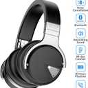 Million Sold 10 Years Classic E7 Active Noise Cancelling Headphones with Upgraded Noise Cancellation, Bluetooth Headphones Wireless with HD Sound Vivid Deep Bass, for Home Office Travel Birthday Gift (Black)
