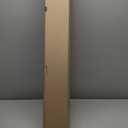 JINCHAN French Door Curtain Rods, No-Drill Adjustable Beige Curtain Rods with Adhesive Hooks, 2650 Inch Aluminum 2-Pack for Sheer & Tier Curtains