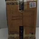 Avanti Mini Fridge Compact Refrigerator for Home Office or Dorm, Features Single Reversible Door Removable Shelves Automatic Defrost and Adjustable Temperature Control, 2.4-Cu.Ft, Stainless Steel