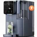 TOKIT T1 Pro Reverse Osmosis Water Filter Countertop, NSF/ANSI 58, RO Whole House Water Filter System with Alkaline Remineralization Filter and Instant Heating Tech, No Installation