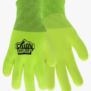 Chilly Grip A319 Yellow Water Resistant Gloves, Pair Of Two Left Gloves, M