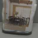 White Linen Pinch Pleated Curtains 84 Inches Long 2 Panels for Living Room Bedroom Snow White Textured Linen Pleated Hooks Rings Back Tab Elegant Luxury Light Filtering Curtain Drapes 84 Inch Length