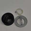 KIPA Chrome Air Cleaner Filter 4" x 2" assembly Fits for carburetor with 2 5/8" or 2 5/16" neck diameter Washable 7151 4354 1489 6475 4790