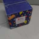 bUCLA 100PCS Gold Square Plastic Plates - 6inch Disposable Dessert/Cake Plates - Premium Hard Square Small Appetizer Plates for Wedding&Party