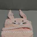 Baby Hooded Towel with Unique Animal Design Ultra Soft Thick Cotton Bath Towel for Newborn (Bunny) (Rabbit)