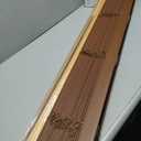 DEZ FURNISHINGS Cordless 2" Signature Faux Wood Blind, 47" W x 64" H, Bark Brown