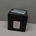 Nervure 100Pcs White and Gold Plastic Plates - 7.5inch Gold Disposable Plates - Heavyweight Plastic Dessert Plate for Wedding & Party & Mother's Day