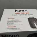 Ninja Air Fryer | 4 QT Capacity | 4-in-1 Roast, Crisp, Roast, Reheats, & Dehydrates | Dishwasher Safe Parts | 105F-400F | Includes 20 Easy & Healthy Recipes | 1550 watt | Grey | AF101