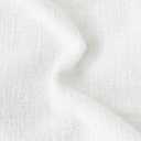 CaliTime Throw Pillow Covers Decorative 20 X 20 Inches Pack of 2 Cozy Solid Dyed Soft Chenille Cushion Cases with Pom Poms for Couch Sofa Bed Living Room Home True White