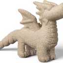 Dragon Statue Cute Winged Dragons Decor for Home Desk Bookshelf, Unique Gift for Friends and Family, Mini Dragon Figurine Mythical Creature