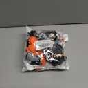 2 x 24PCS Halloween Mini Gnome Ornaments, Suitable for Halloween Party Small Gifts, Birthday Gifts Boys and Girls, Classroom Rewards,Candy Bags Collectible Animals Figurine Doll