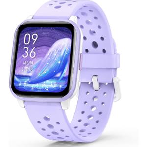 Butele Kids Smart Watch Girls Boys, Smart Girls Watch for Kids Smart Watch Gifts for 4-16 Years Old with Sleep Mode Multiple Sports Modes Pedometer Birthday Gift for Boys Girls (Purple)