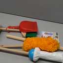 Melissa & Doug Dust Sweep Mop 6-Piece Pretend Play Set, Toddler Toy Cleaning, Pretend Play Home Cleaning, Kids Broom And Mop Set For Ages 3+