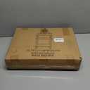 Apicizon 3 Tier End Table, Record Player Stand with Storage Shelf, Wooden Vinyl Record, Nightstand Bedside Table for Small Spaces, Bedroom, Living Room, Easy Assembly, Natural (1 Set)