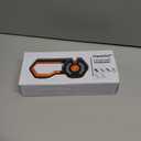 6-Stage Knife Sharpener - Premium Kitchen Knife Sharpeners - Adjustable Handheld Manual Knife Sharpeners for Kitchen Knives, Scissor and Chef Knife.Easy for beginners to use (ORANGE)