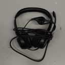 Logitech H390 Wired Headset for PC/Laptop, Stereo Headphones with Noise Cancelling Microphone, USB-A, in-Line Controls, Works with Chromebook - Black