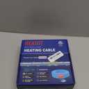 HEATIT 5JHSF 6Ft Versatile Self-Regulating Heat Tape for Metal, Plastic Home Pipes and RV, Water Pipe Freeze Protection, ETL Listed, 120V