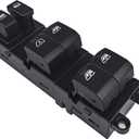 Master Power Window Switch Compatible with Nissan Sentra 2008-2012, Nissan Pathfinder 2005-2007, Replaces 25401-ZJ60A, 25401-9W100, 25401-ZE80A, 25401-ZP40B