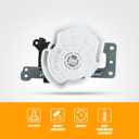 79140-SNA-A01, 604-879 Heater Air Blend Door Actuator Compatible with Honda Civic 2006 2007 2008 2009 2010 2011 Mode Motor Assembly
