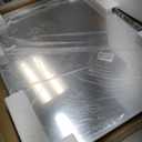 LOAAO 24X30 Inch Brushed Nickel Bathroom Mirror, Rounded Rectangle Silver Metal Frame Mirror, Brushed Nickel, Anti-Rust, Shatter Proof, Hangs Horizontally or Vertically