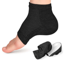 Height Max Socks,Invisible Shoe Heel Pad,Height Max Insoles 3 Inches, Half Height Raised Insole, Men's and Women's Universal Heighten Socks (3.5CM, Black)